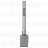 Milwaukee Flat Wide Chisel 400 x 80mm - 28mm K-Hex Shank