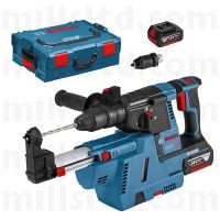 Bosch GBH 18V-26 F 2x6.0Ah Li-Ion 18v SDS Plus Rotary Hammer Dust Extraction Kit