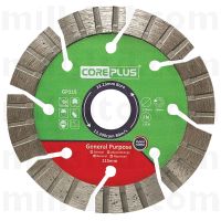 CorePlus General-Purpose Hybrid Turbo Diamond Blade - 115mm