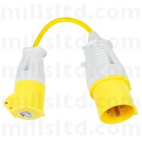 110v 32a Plug to 16a Socket Converter