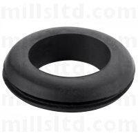 20mm Black Open Grommet