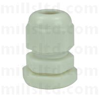 Cable Gland M16  White - Pk10