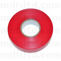 Red PVC Tape 25mm x 33m