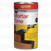 Everbuild 208 Powder Mortar Tone 1Kg - Black