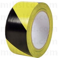 Tape - Hazard Warning - Yellow/Black 50mm x 33m