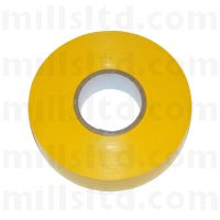 Yellow PVC Tape 25mm x 33m