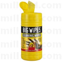 Big Wipes Antibacterial Industrial Wipes 120 Tub