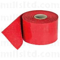 Thermoplastic Lane Marking Tape - Red - 100mm x 5m