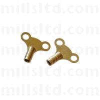 Radiator Keys - Brass (Pack of 2)            