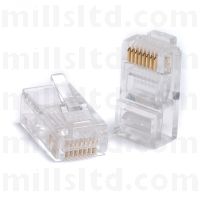 Fusion Cat 6 RJ45 Modular Plugs Pk 10