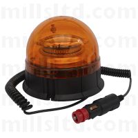 SMD LED Warning Beacon with Magnetic Base 20W  - 12V / 24V