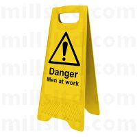 Danger Men at Work - Heavy Duty 'A' Board