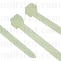 Cable Tie 300 x 4.8mm Natural Pk 100