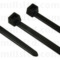 Cable Tie 300 x 4.8mm Black Pk 100