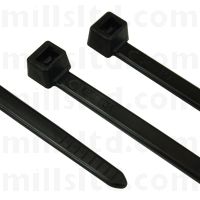 Cable Tie 200 x 4.8mm Black Pk 100