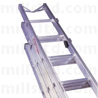 Lyte 5B LE5BEQ 3 Section Aluminium Telecoms Extension Ladder 5.96 Metres