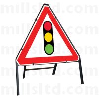 Traffic Signals Ahead Sign 750mm