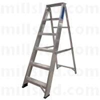 Aluminium Step Ladder 6 Tread Class 1