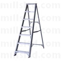 Aluminium Step Ladder 7 Tread Class 1