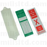 Ladder Tag Holder & Insert