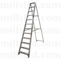 Aluminium Step Ladder 12 Tread Class 1