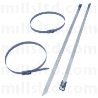 Mills Stainless Steel Cable Tie 127mm x 4.6mm Pk 100