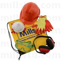 Personal Protection Kit - Orange Helmet
