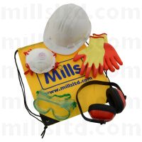 Personal Protection Kit - White Helmet