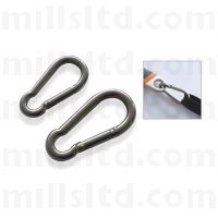 RidgeGear RTLC2 Snap Gate Karabiner for Tool Connection 50 x 25mm