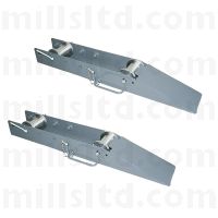 Mills Heavy Duty Cable Drum Roller Rail (Pair)