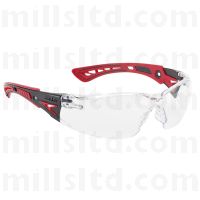 Bollé Rush+ Platinum Safety Glasses - Clear