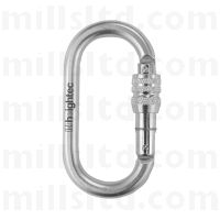 Heightec CKS0 Contract Steel Oval Screwgate Karabiner