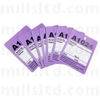 Defective Pole Label A1024 Lilac - Pack of 10