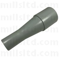 Duct Connector / Reducer 96.5mm OD to 53.9mm OD Grey