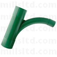 Swept Tee PVC Green 96.5mm OD to 53.9mm OD - Pack Of 20