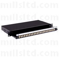 Fusion Sliding Patch Panel SC Multimode - Unloaded