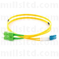 SC/APC - LC Singlemode Duplex Patch Cord OS2 9/125 5m