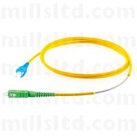 SC/APC - SC/PC Simplex Cable Armoured OS2 - 1m