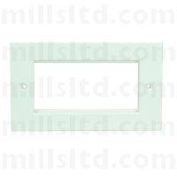 Fusion Double Gang Face Plate