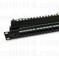 Fusion 25 Port High Density Voice Patch Panel