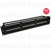 Fusion Cat 6 48 Port 2U Patch Panel