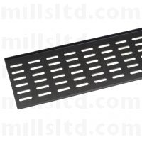 Fusion Contract Series 150mm Black Cable Tray 27U