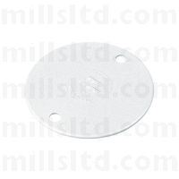Round PVC Conduit White Box Lid 65mm MCL1WH