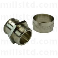 Steel Flex Conduit 25mm Glands and Nuts Pkt 10