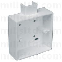 Marshall-Tufflex Mini Trunking MMT2 Back Box 1 Gang 32mm