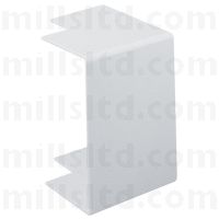 Marshall-Tufflex Mono 10 Dado Trunking External Bend EXB10WH