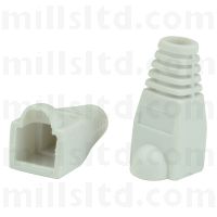 Fusion Cat5e RJ45 Cable Boot White Pkt 100